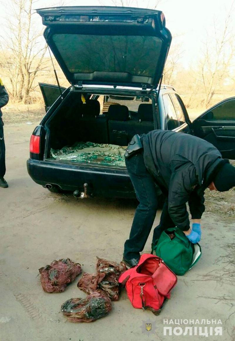 В Запорожье вор заказал такси, чтобы перевезти украденное