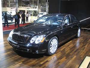 Maybach-57 - самое дорогое такси в Украине